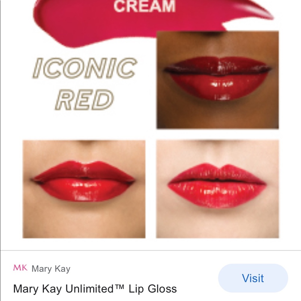 🌸Mary Kay 🌸 Iconic Red lip gloss